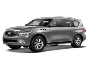 Текстильные коврики на INFINITY QX 80 2013-
