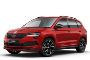 Текстильные коврики на SKODA KAROQ  2017-