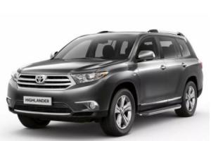 Эва-коврики на Toyota Highlander II (U40) 7 Мест 2007 - 2013