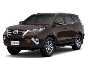 Эва-коврики на Toyota Fortuner II 7 Мест 2015 -