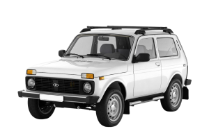 Эва-коврики с бортами на Lada (ВАЗ) 2121 NIVA 4x4